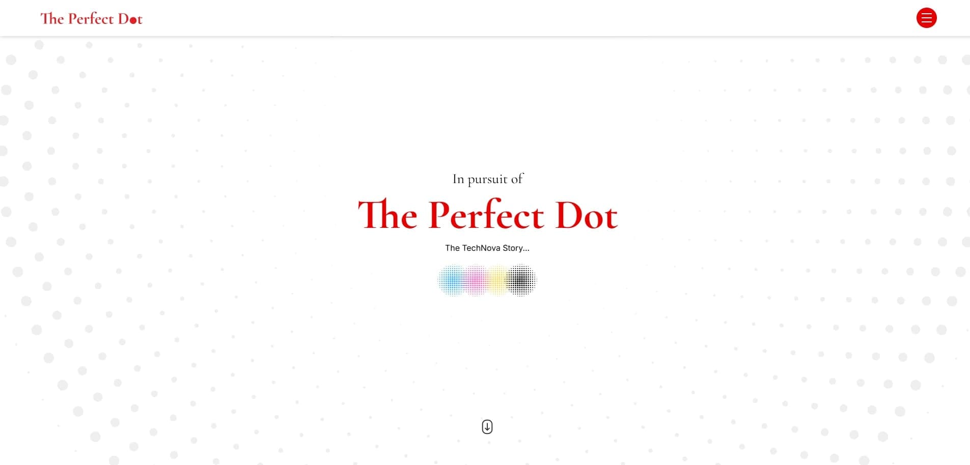TechNova — The Perfect Dot project preview