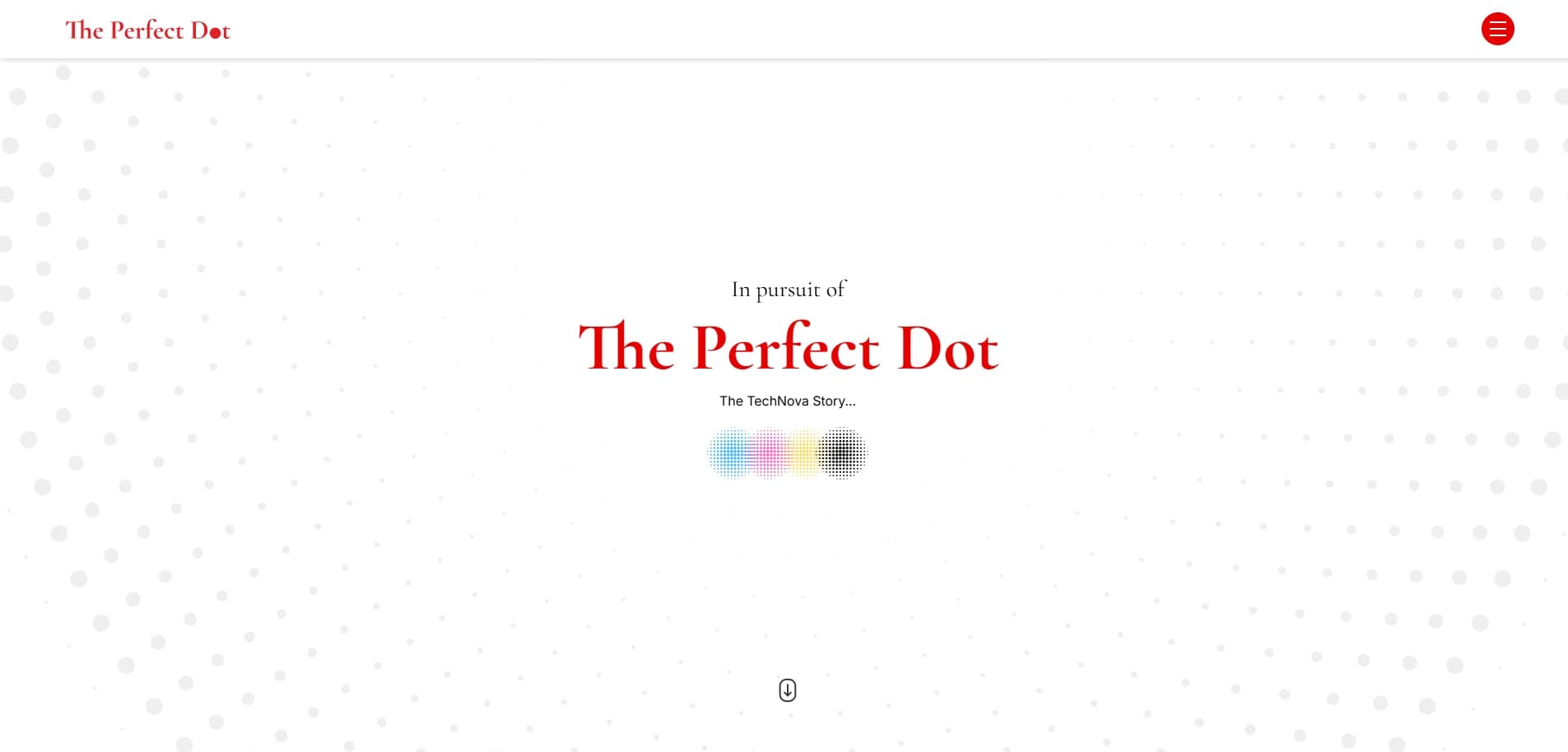 TechNova — The Perfect Dot project preview